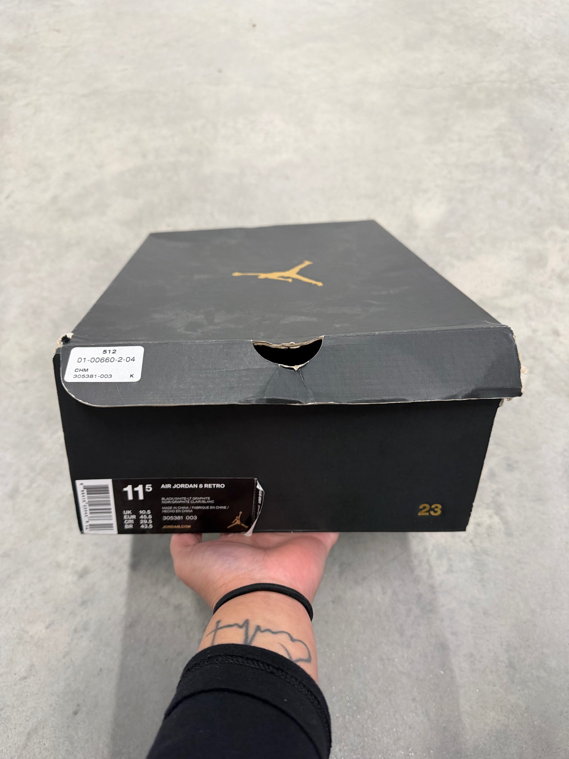 JORDAN 8 WINTERIZED “ Gunsmoke “