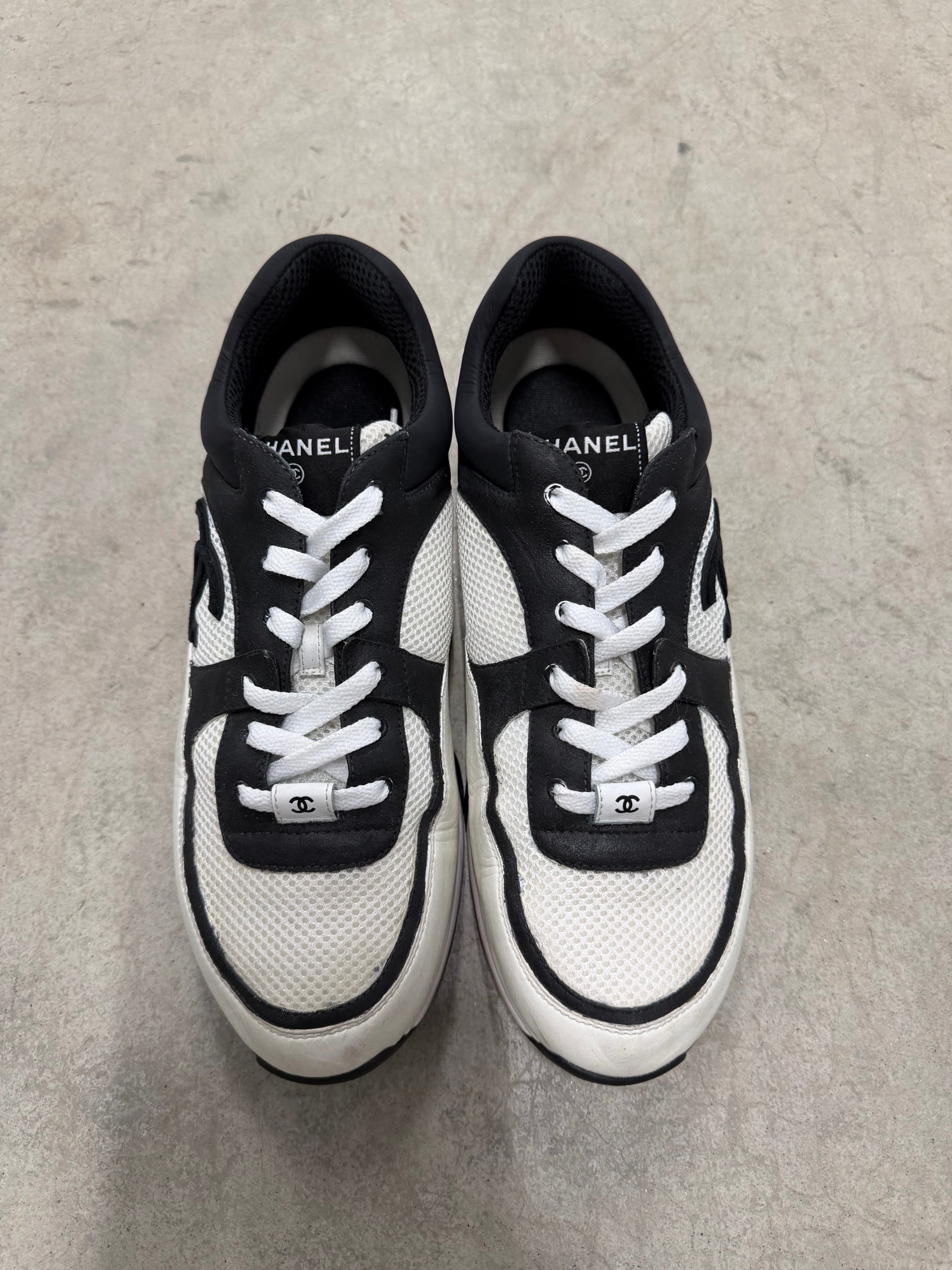 CHANEL SNEAKERS “ White Black “