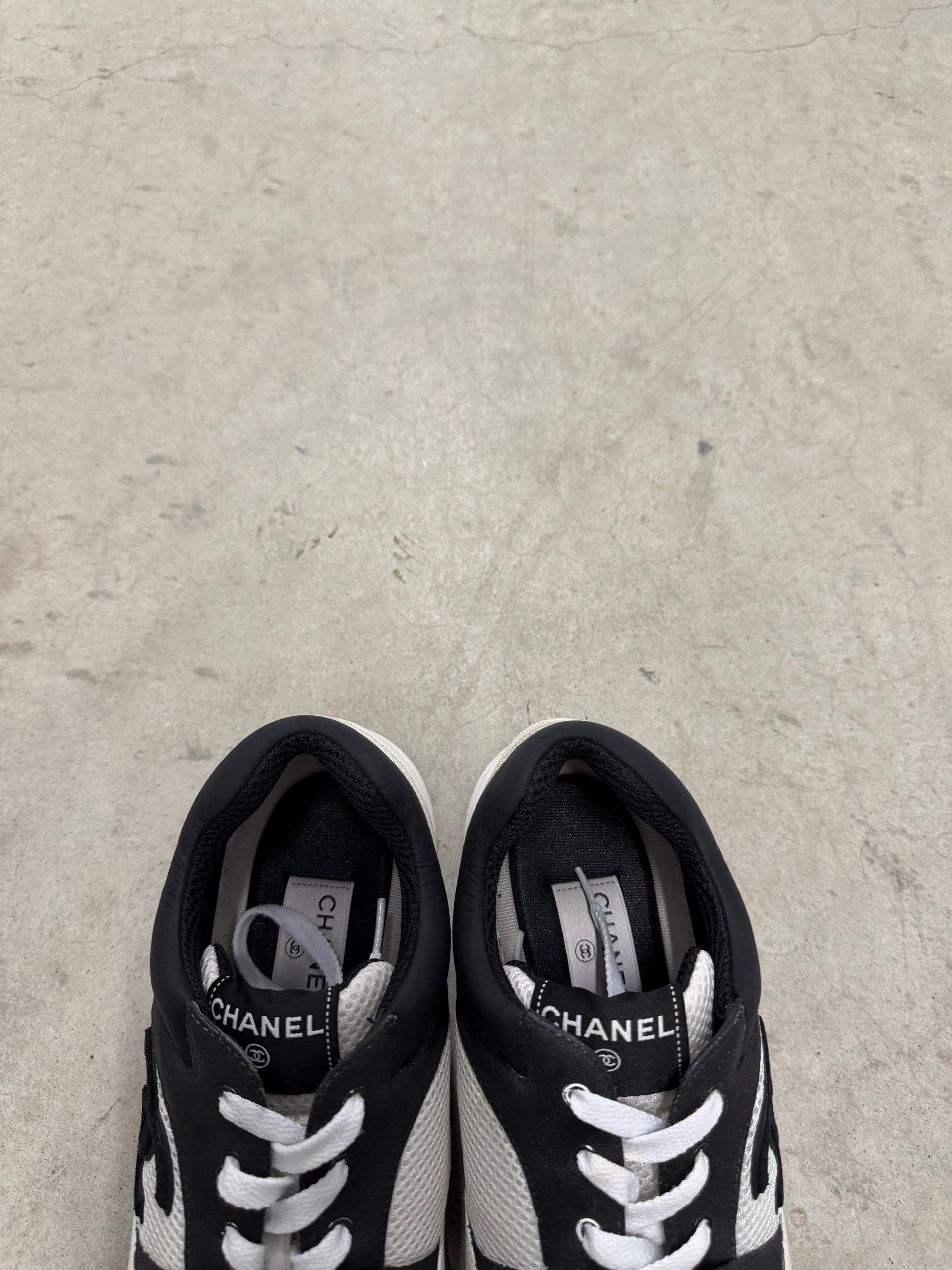 CHANEL SNEAKERS “ White Black “